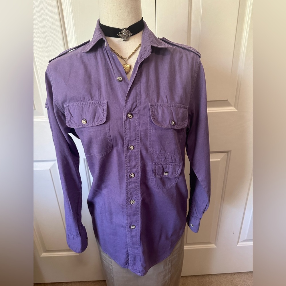 Banana Republic | ladies Safari Cotton long sleeve Shirt | Size: XS